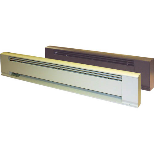 TPI 39BS28C Blank Section Baseboard for Hydronic and Architectural Electric Baseboard Heater Commercial Brown 28 Length TPI Corporation 28 Length