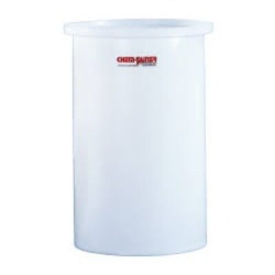Chem-Tainer Chemical Storage Tank - PE 5 Gallon, Open Top, Flat Bottom