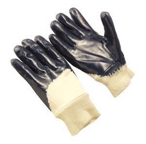 Nitrile Dipped Nylon Gloves Size Large NF300-9 12-Pk 