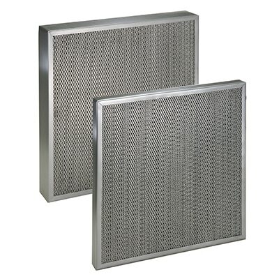 Quantity 2 filters 24x24x6 Metal Frame Air Filter 95% Efficiency 112-650-003 